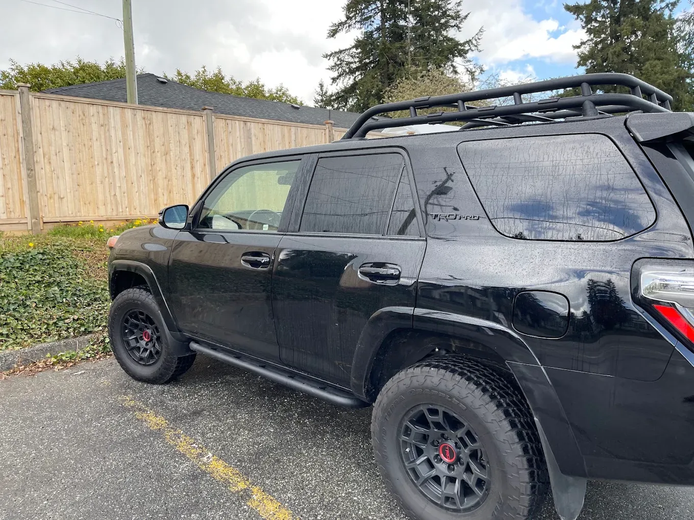Toyota 4Runner with professionally installed window tint in Surrey